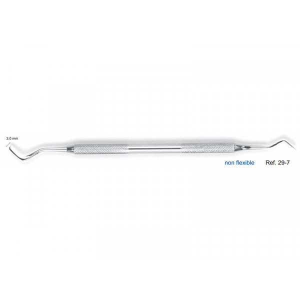 Гладилка жесткая, 3 мм, HLW Dental Instruments (Германия)