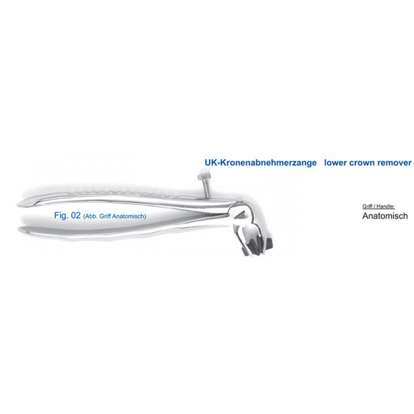 Щипцы для снятия нижних коронок, HLW Dental Instruments (Германия)
