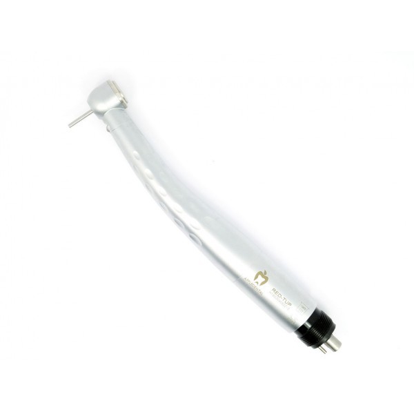 RED-TUP Турбинный наконечник с генератором света, с ортопедической головкой, керамическими подшипниками, для 4-х канального соединения, Appledental (Китай)