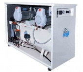 CS 100/50 TANDEM PRIME S - безмасляный компрессор без осушителя, 100 л, 500 л/мин в акустическом кожухе | MGF (Италия)