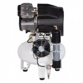 Remeza КМ-24.VS204Д - безмасляный компрессор для 2-х стоматологических установок, с осушителем мембранного типа, с ресивером 24 л, 145 л/мин | Remeza (Белоруссия)