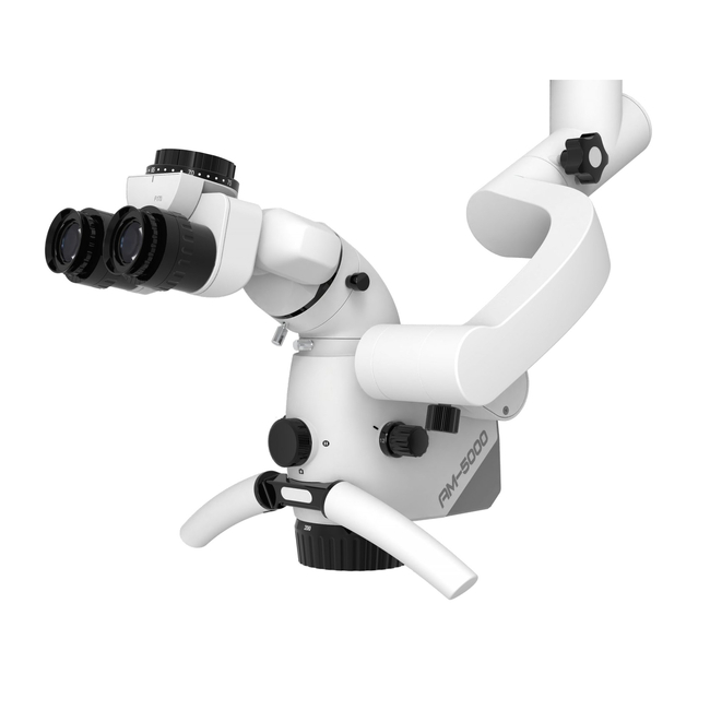 ALLTION AM-5000 - стоматологический операционный микроскоп с 6-ступенчатым увеличением, с встроенной камерой  | Alltion (Китай)