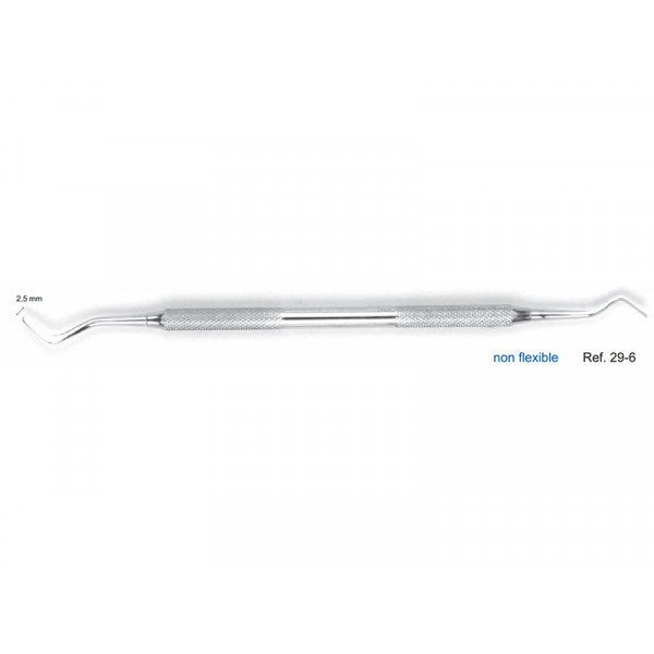 Гладилка жесткая, 2,5 мм, HLW Dental Instruments (Германия)