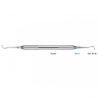 Скейлер парадонтологический, форма 204S, ручка диаметр 8 мм