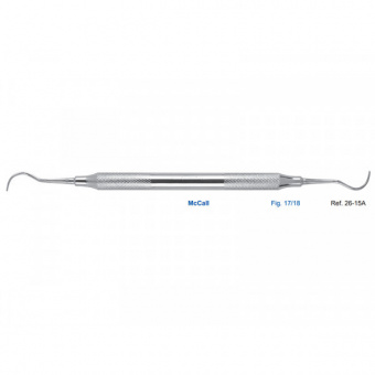 Скейлер парадонтологический McCall, форма 17/18, ручка диаметр 8 мм