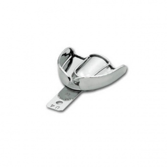 Ложка слепочная верхняя средняя (M) без перфорации с бортиками, Asa Dental (Италия)